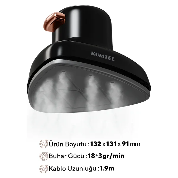 Kumtel Onix HMGS-04 Buharlı Kırışık Giderici - Görsel 4