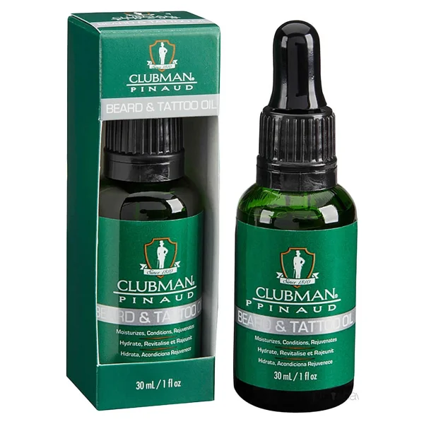 Clubman Pinaud Sakal Ve Dövme Bakım Yağı 30Ml - Görsel 3