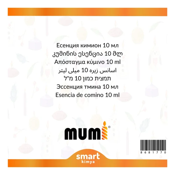 Mumi Premium Kimyon Mum Esansı 64982 10 Ml - Görsel 2