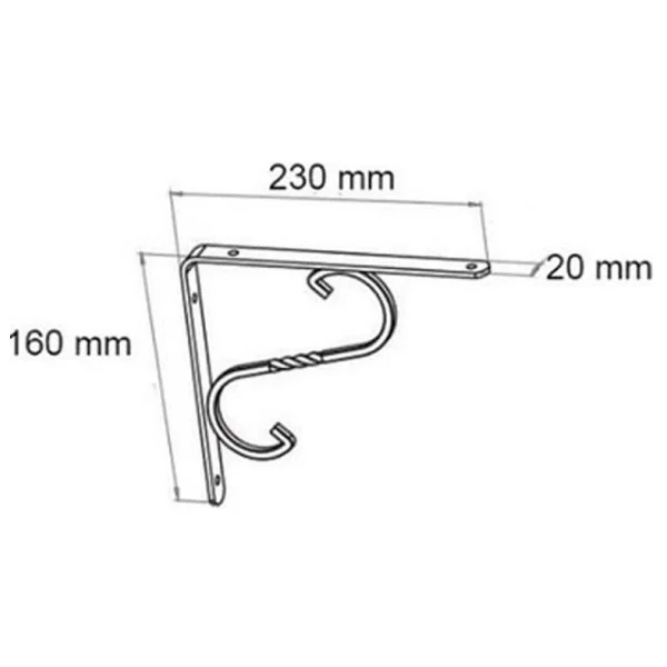 Beşel Ayarlı Raf Altı 3 No 30X15mm - Görsel 2