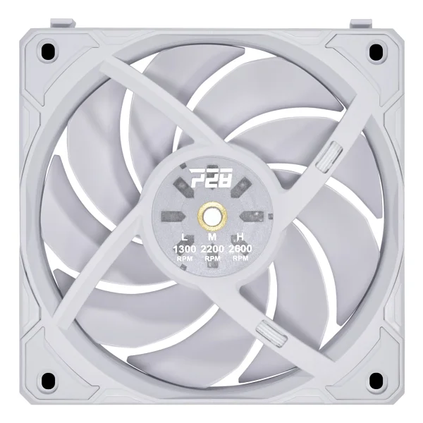Lian Li Uni Fan P28 Beyaz 3'lü 12 cm Kasa Fanı - Görsel 3