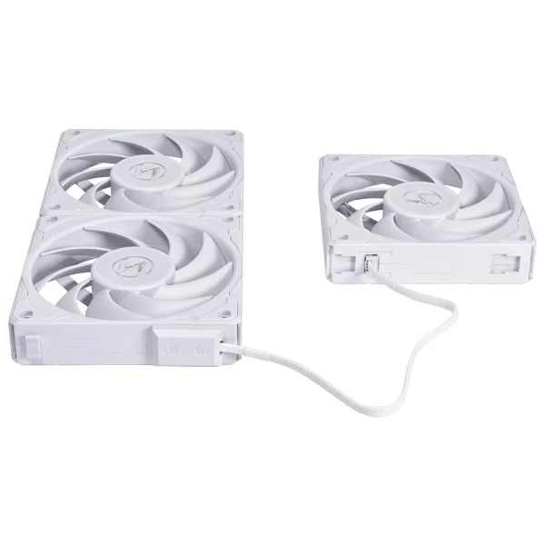 Lian Li Uni Fan P28 Beyaz 3'lü 12 cm Kasa Fanı - Görsel 4