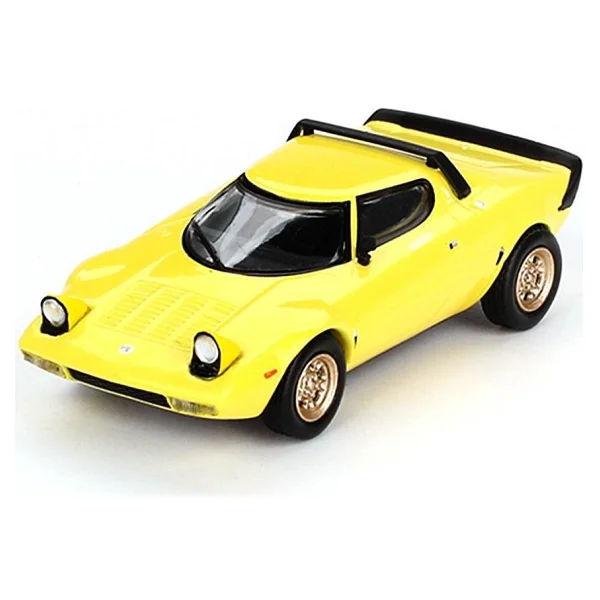 Mini GT MGT00771 1:64 Lancia Stratos HF Stradale Giallo Fly Model Araba - Görsel 2