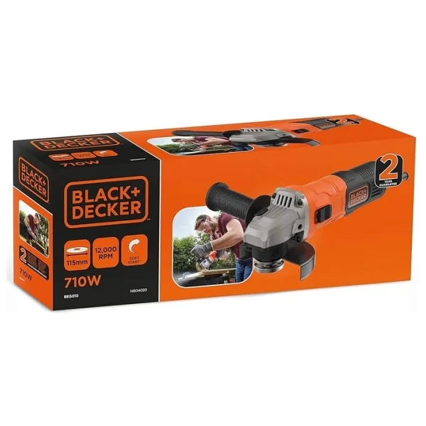 Black+Decker BEG010-QS 710 W Avuç Taşlama Makinesi - Görsel 3
