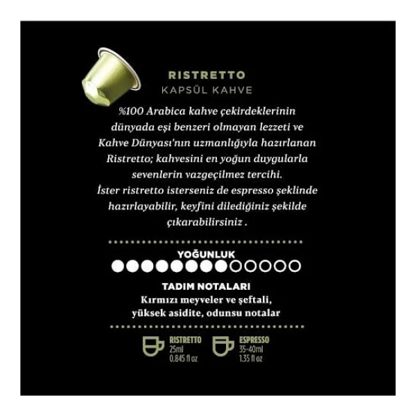 Kahve Dünyası Espresso Kapsül Tanışma Paketi 60 Kapsül - Görsel 5