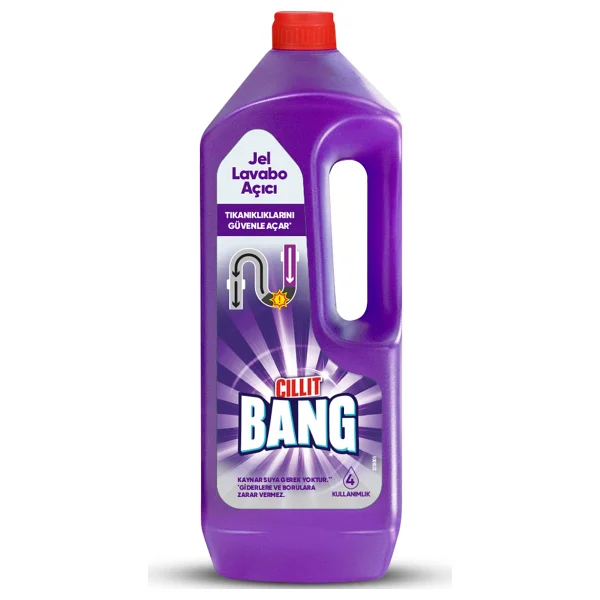 Cillit Bang Hijyenik Jel Lavabo Açıcı 1 lt - Görsel 3