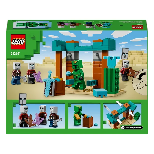 Lego 21267 Minecraft Serseri Köylü Çöl Devriyesi - Görsel 5