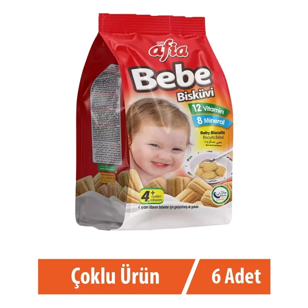Afia Afia Bebe Bisküvisi 150 gr 6 Adet - Görsel 2