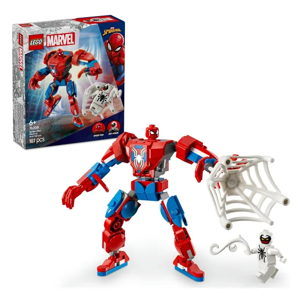 Lego 76308 Marvel Örümcek Adam Robotu Anti Venom'a Karşı - Görsel 4