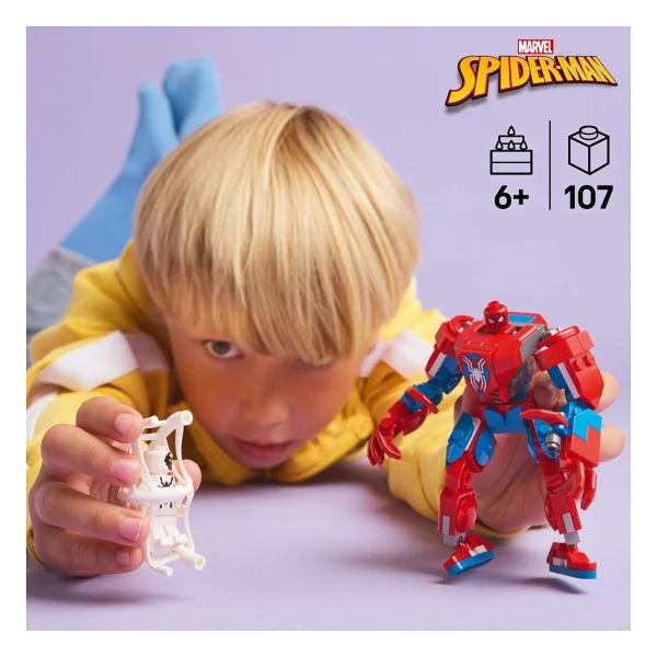 Lego 76308 Marvel Örümcek Adam Robotu Anti Venom'a Karşı - Görsel 8