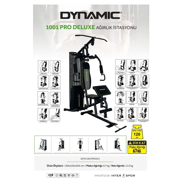 Dynamic 1001 Pro Deluxe Tek Kişilik Çalışma İstasyonu - Görsel 2