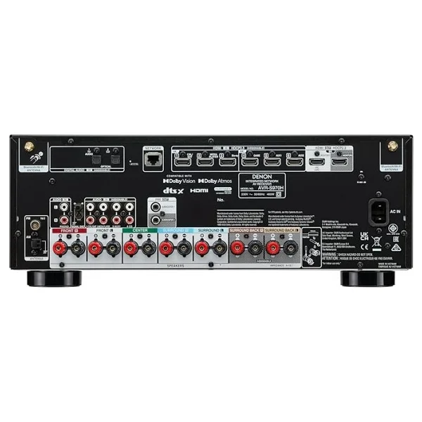 Denon AVR-S970H 7.2 Kanal 8K AV Receiver - Görsel 4