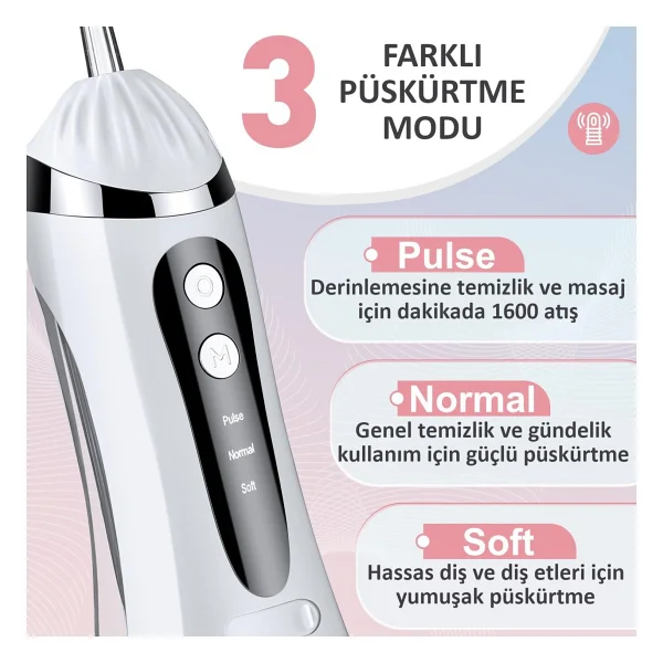 Valkyrie Şarjlı Ağız Duşu - Görsel 2