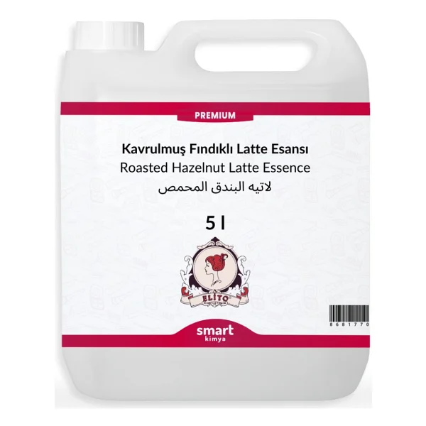 elito Premium Kavrulmuş Fındıklı Latte Esansı 5 litre - Görsel 4