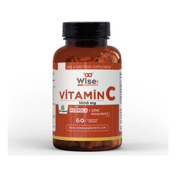 Wiselab Vitamin C 1000MG 60 Bitkisel Kapsül - Görsel 5
