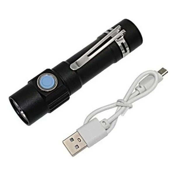 WellHise 518 Şarjlı 18650 Pilli Ledli El Feneri - Görsel 5