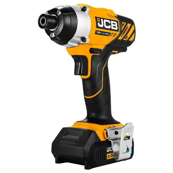 JCB 21-18DD Akülü Elektrikli El Aletleri Seti + 21-18ID Akülü Darbeli Vidalama Seti - 18 V 2.0 Ah - Çok Amaçlı - Görsel 3