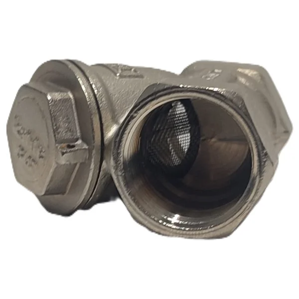 Kalde 3/4" Sarı / Krom Pislik Tutucu Su Filtresi DN20 - Threaded Strainer - DN20 - 3/4" - 1 Adet - Görsel 3