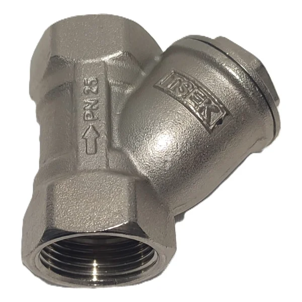 Kalde 3/4" Sarı / Krom Pislik Tutucu Su Filtresi DN20 - Threaded Strainer - DN20 - 3/4" - 1 Adet - Görsel 6