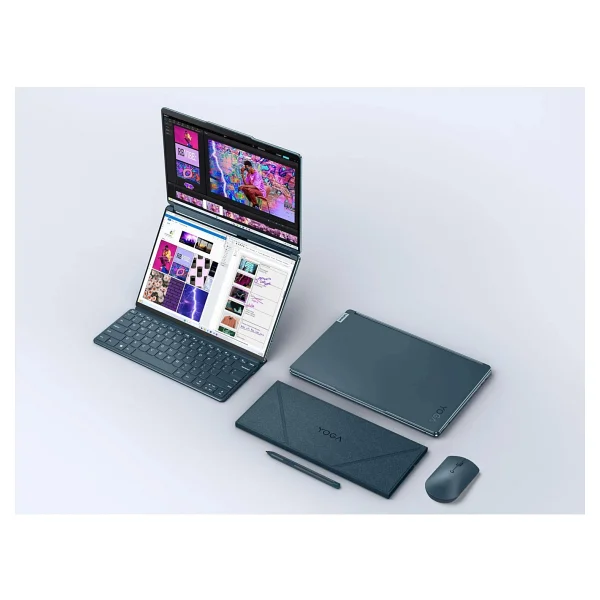 Lenovo Yoga Book 9 13IMU9 83FF002QTR Ultra 7 155U 32 GB 1 TB SSD Intel Graphics 13.3" 2.8K Notebook - Görsel 3