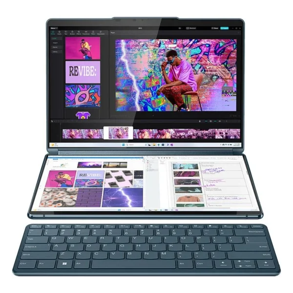 Lenovo Yoga Book 9 13IMU9 83FF002QTR Ultra 7 155U 32 GB 1 TB SSD Intel Graphics 13.3" 2.8K Notebook - Görsel 6