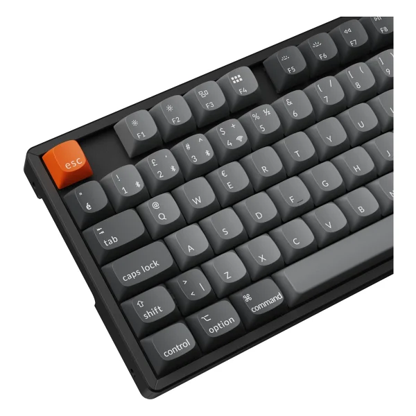 Keychron K8 Max QMK RGB %80 TKL Red Switch Kablolu/Kablosuz Mekanik Oyuncu Klavyesi - Görsel 4