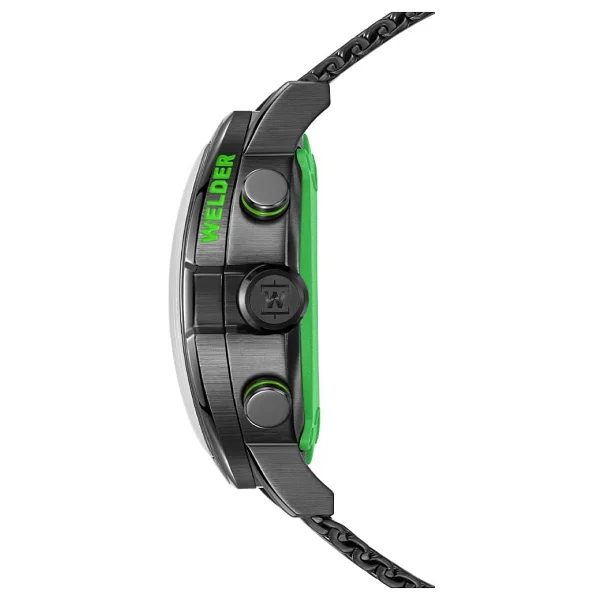Welder Edge WWMD1003 Hasır Kordon Füme-Lacivert Erkek Kol Saati - Görsel 2