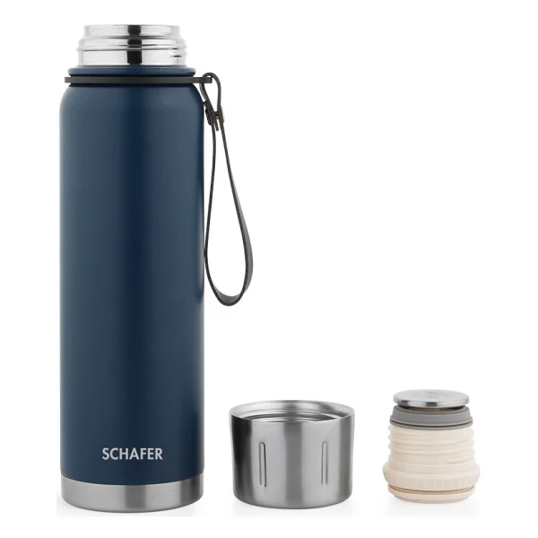 Schafer Steely 750 ml Çelik Termos - Görsel 5