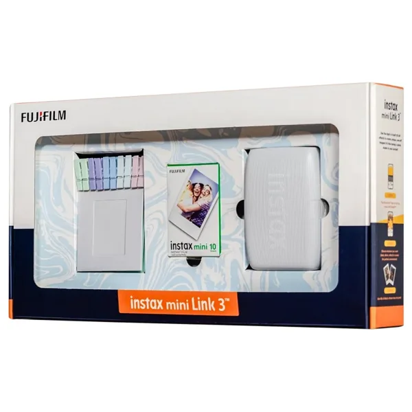 Instax Mini Link 3 Beyaz Akıllı Telefon Yazıcısı Bundle Box - Görsel 3