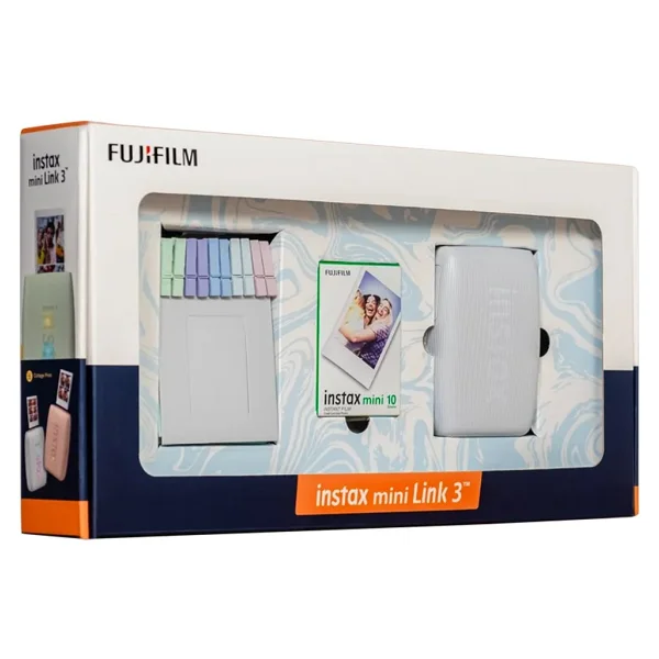 Instax Mini Link 3 Beyaz Akıllı Telefon Yazıcısı Bundle Box - Görsel 4
