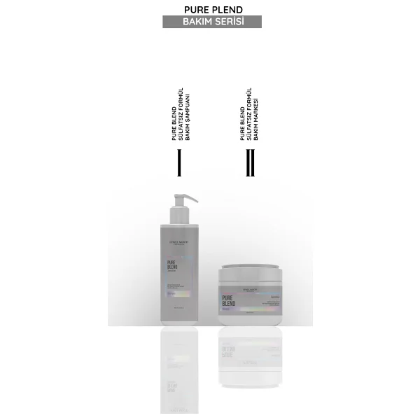 Lewel Mood Premium Pure Blend Sensitive Keratin Sonrası Sülfatsız Şampuan 400ml Levelmood Sulfate Free - Görsel 4