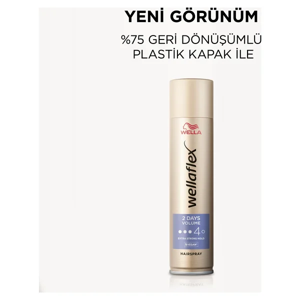 Wella Wellaflex 2 Days Volume Extra Güçlü 400 ml Saç Spreyi - Görsel 3