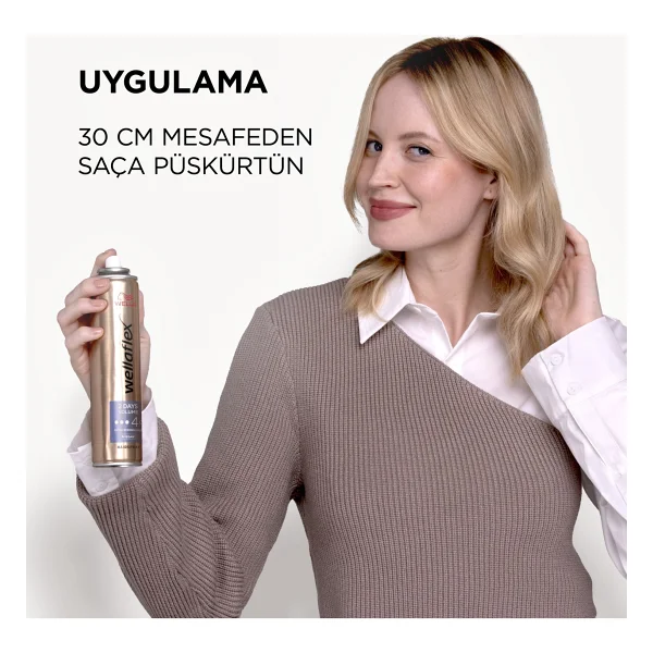 Wella Wellaflex 2 Days Volume Extra Güçlü 400 ml Saç Spreyi - Görsel 9