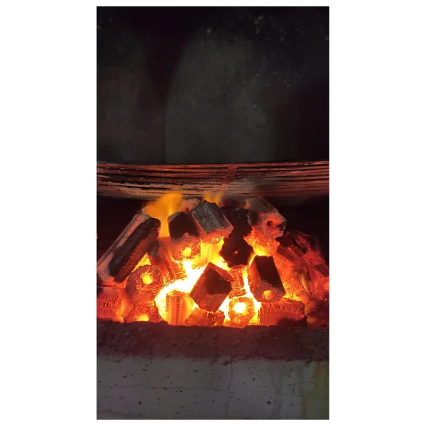 Tezyak Profesyonel Tek Kibritle Yanan Yeni Nesil Mangal Kömürü (2 Kg) - Siyah - 1 Adet - Görsel 4