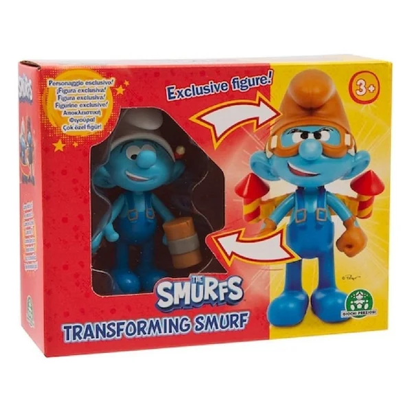 GIOCHI PREZIOSI Handy Smurfs S2 Dönüşen Şirinler Figür Oyuncak - Görsel 2