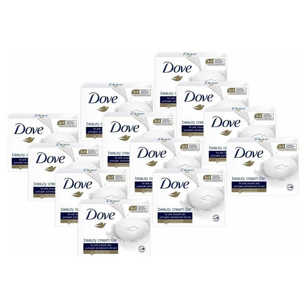 Dove Beauty Cream Bar Original Nemlendirici Krem 90 G X12 - Renksiz - Görsel 2
