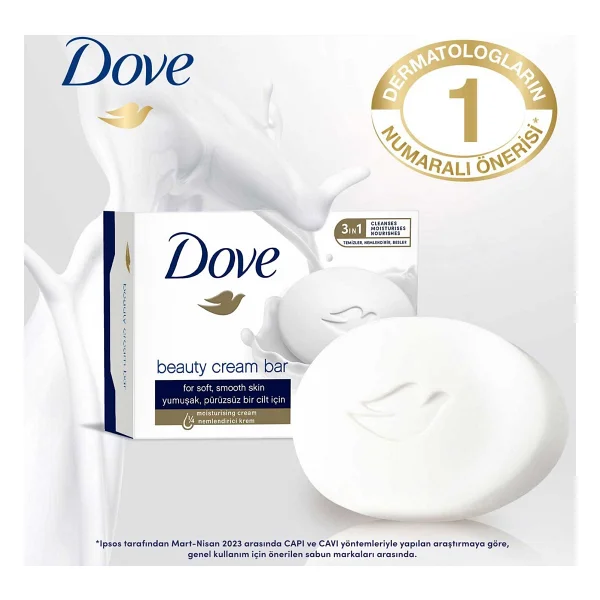 Dove Beauty Cream Bar Original Nemlendirici Krem 90 G X12 - Renksiz - Görsel 3