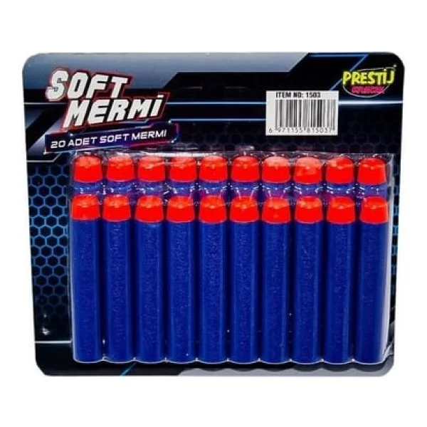 Prestij Oyuncak 20'li Dart Mermisi - Görsel 2