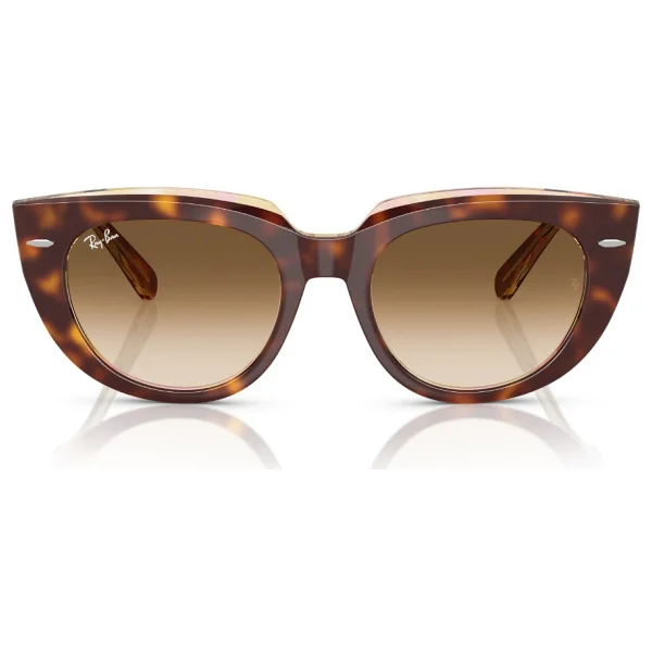 Ray-Ban Doreen 2286 141451 Light Havana-Brown Kadın Güneş Gözlüğü - Görsel 5
