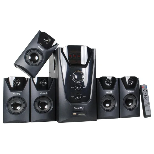 Music D.J. MD-9500BT 5+1 Bluetooth Surround Hoparlör Sistemi - Görsel 6