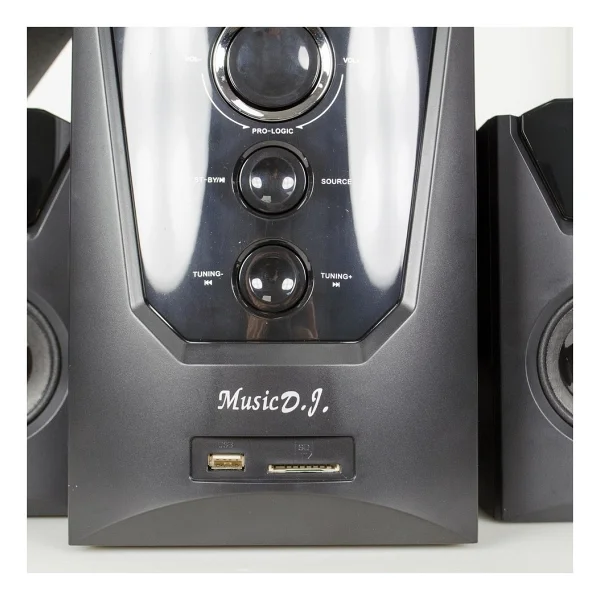 Music D.J. MD-9500BT 5+1 Bluetooth Surround Hoparlör Sistemi - Görsel 3