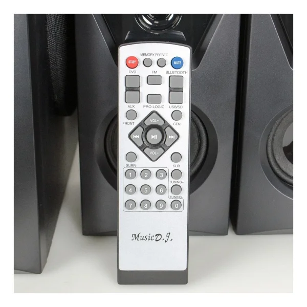 Music D.J. MD-9500BT 5+1 Bluetooth Surround Hoparlör Sistemi - Görsel 4