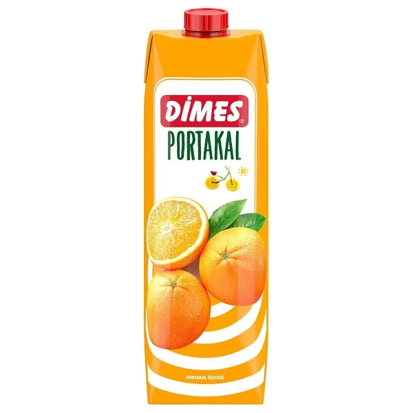 Dimes Portakal Meyve Suyu 1 lt - Görsel 2
