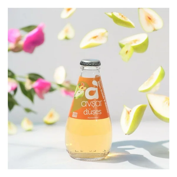 Avşar 200 ml 6'lı Düşes Armudu & Nektarin Aromalı Maden Suyu - Görsel 3