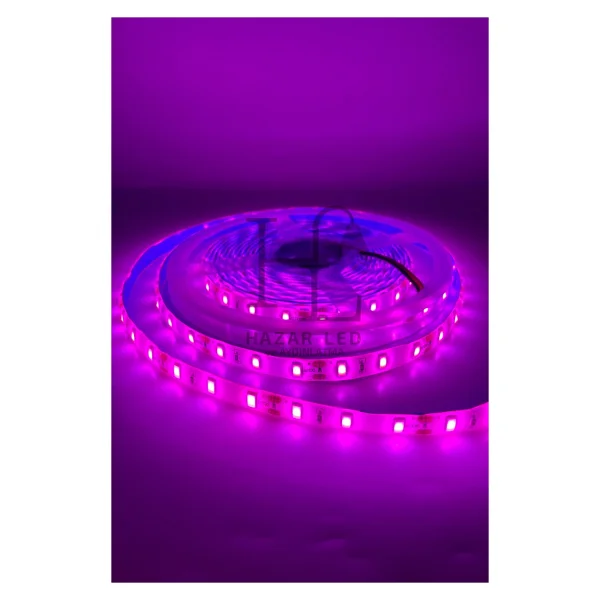 12 Volt Grow Full Spectrum Şerit Led Ip65 Dış Mekan Silikonlu Bitki Yetiştirme Ledi 5 Metre - Görsel 3