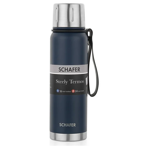 Schafer Steely 520 ml Çelik Termos - Görsel 3