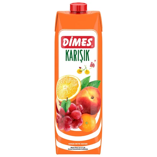 Dimes Karisik Meyve Nektari 1 Lt X 6 Adet - Görsel 2