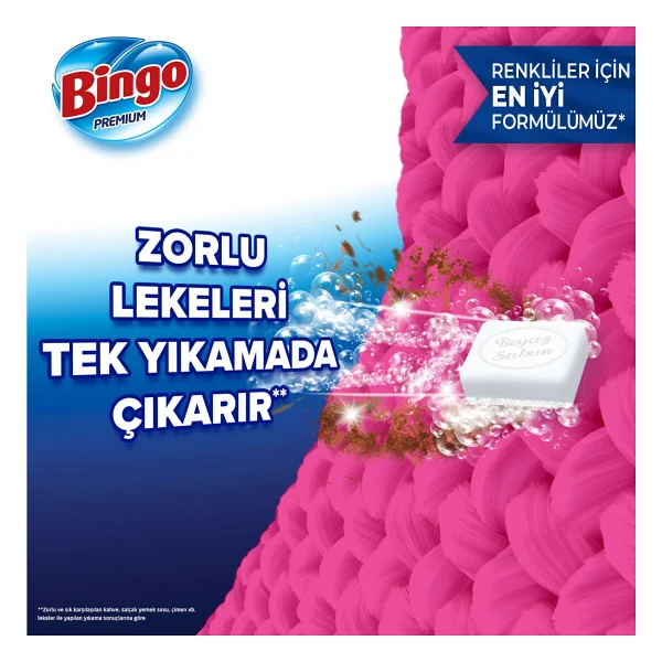 Bingo Matik Premium Renkliler için 7 kg Toz Deterjan - Görsel 4