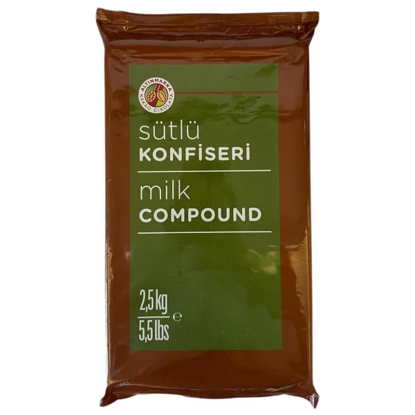 Altınmarka Alt448 Sütlü Konfiseri Kuvertür 2.5kg - Görsel 2