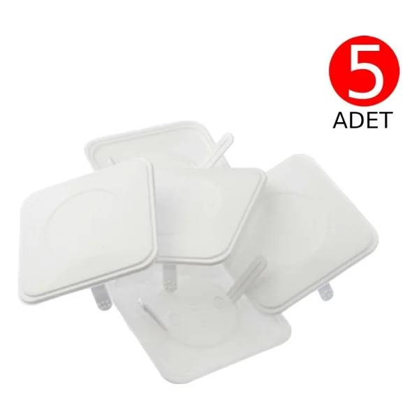 Tek-İş Kare Buat Kapağı 9 x 9 cm 5 ADET - Görsel 4